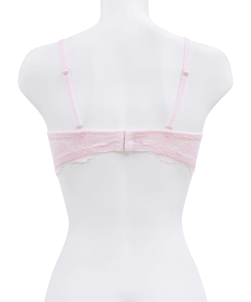 Rosy ストラップレスデコルテメイクブラジャー / Pink