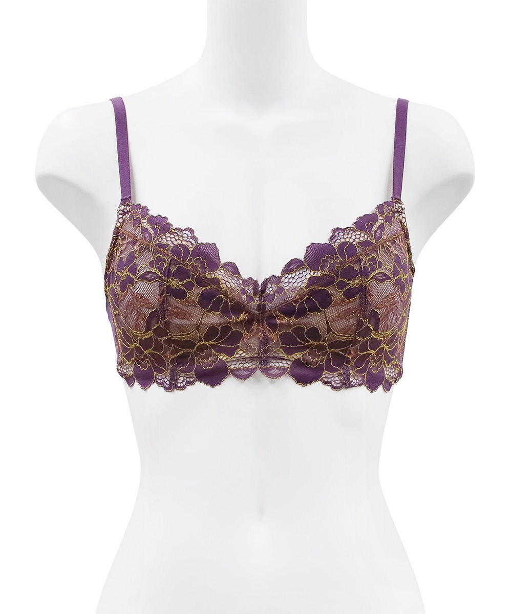 Flourish デコルテメイクブラジャー / Purple