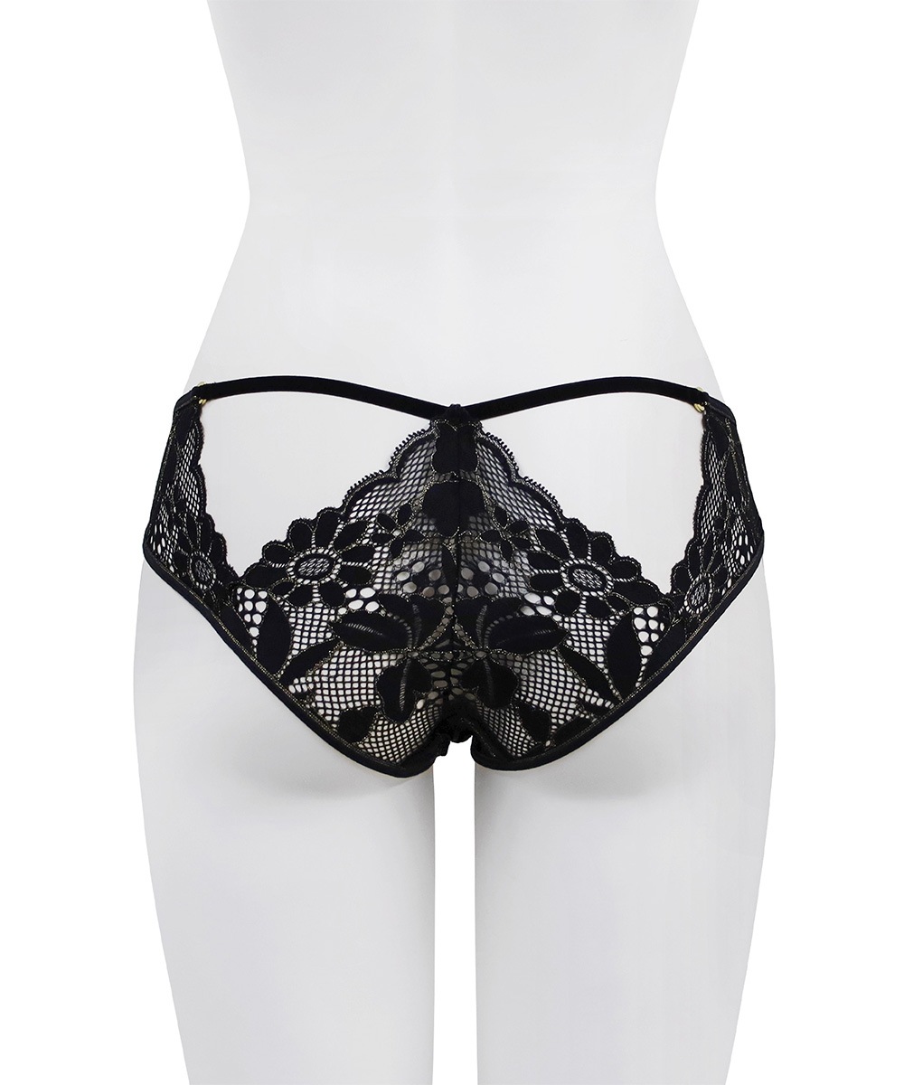 Sensual バックオープンデザインショーツ