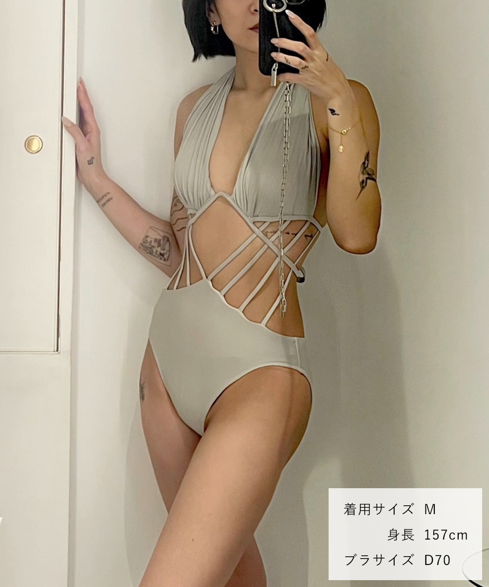 Vivid ストリングデザインワンピース