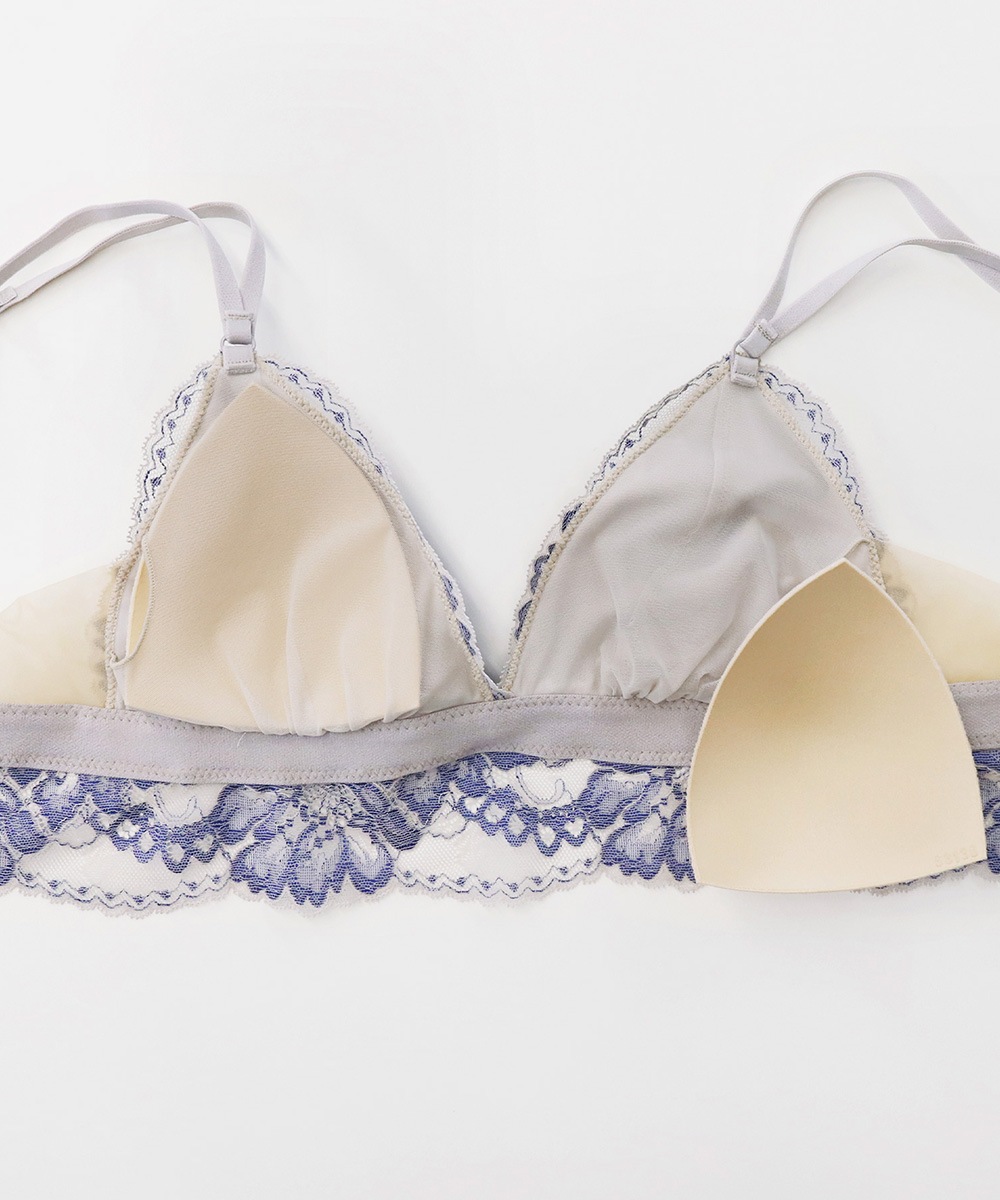 Femininity 2WAYバッククロスレースブラレット