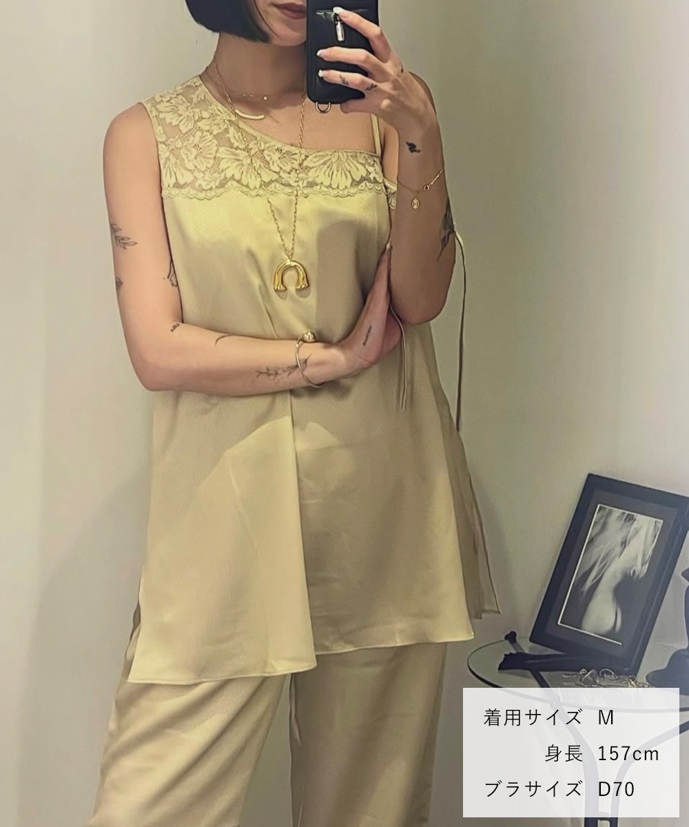 Harmony in Bloom ロングパンツセットアップ / Yellow