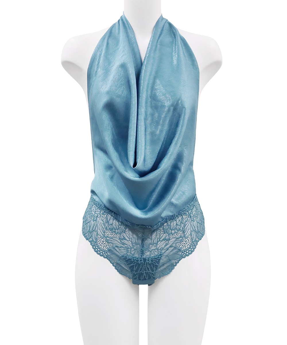 Ultra ホルターネックテディ / Turquoise