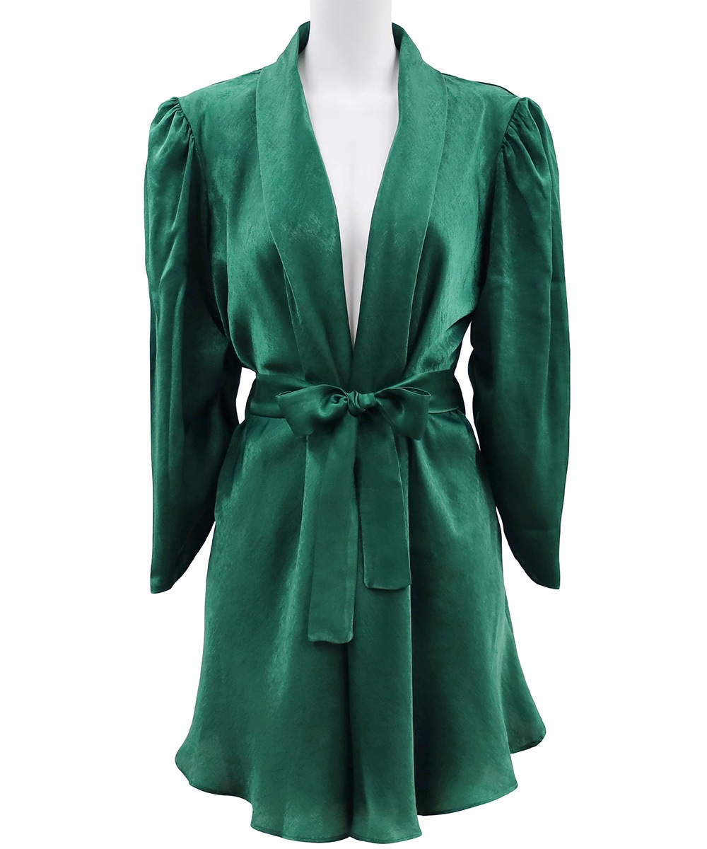 Sensual パワーショルダーガウン