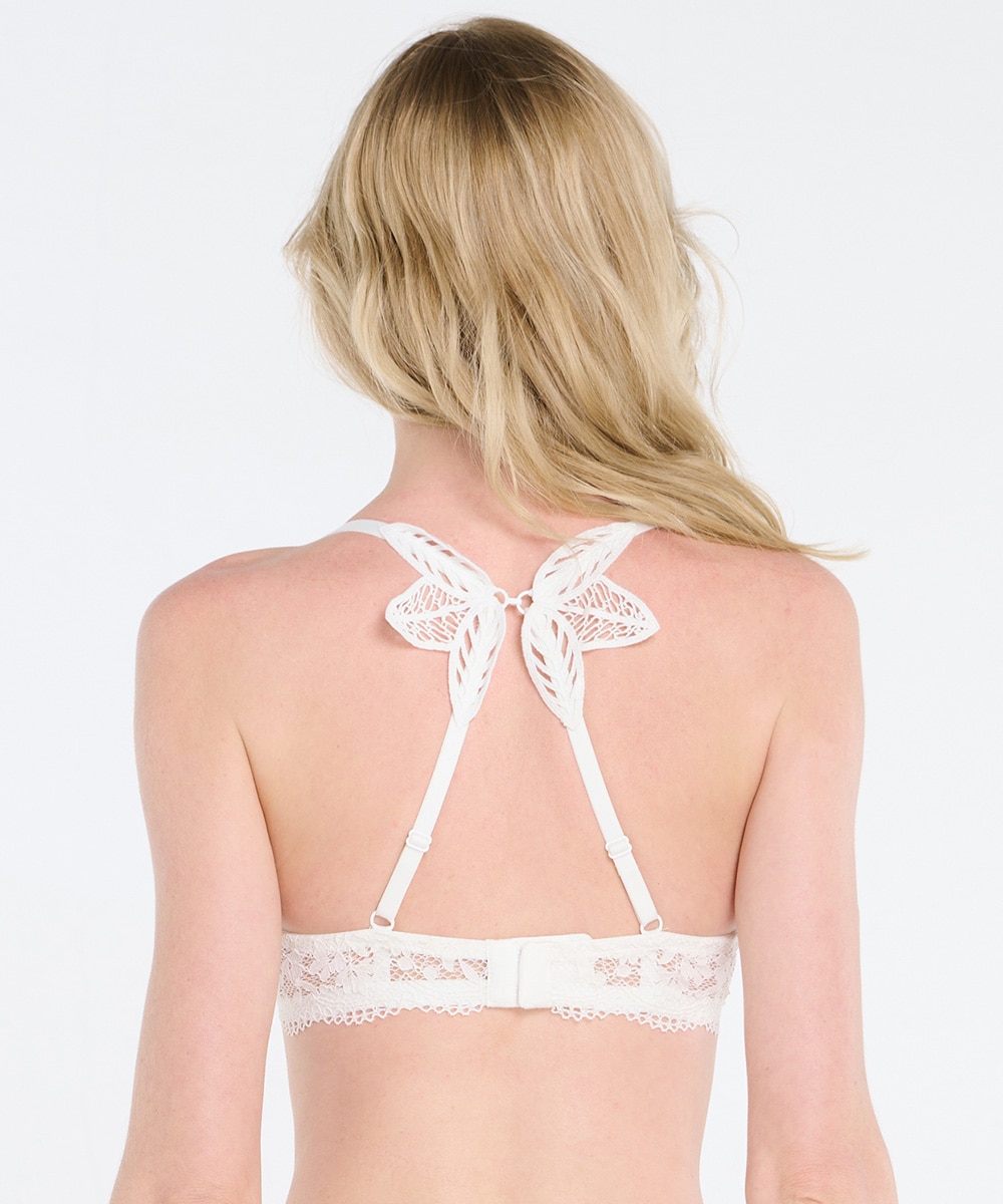 Daphne 2WAYバックデザインモールドカップブラジャー / Off White