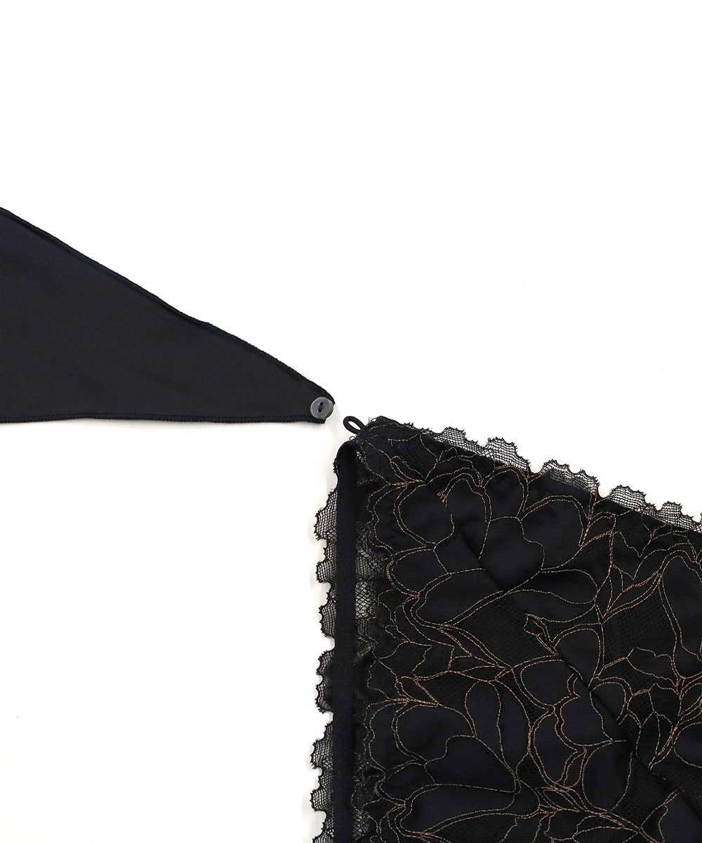 Whispers ワンショルレースボディスーツ/テディ