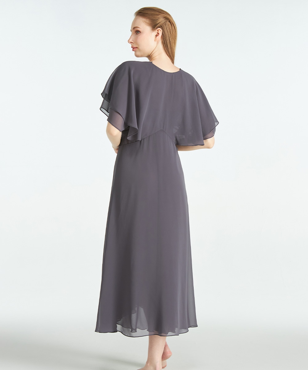 Reflex シフォンロングガウン