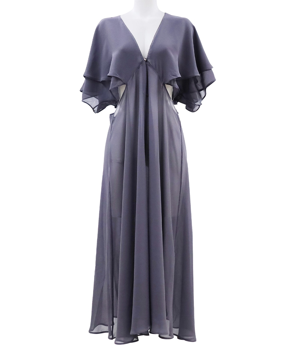 Reflex シフォンロングガウン