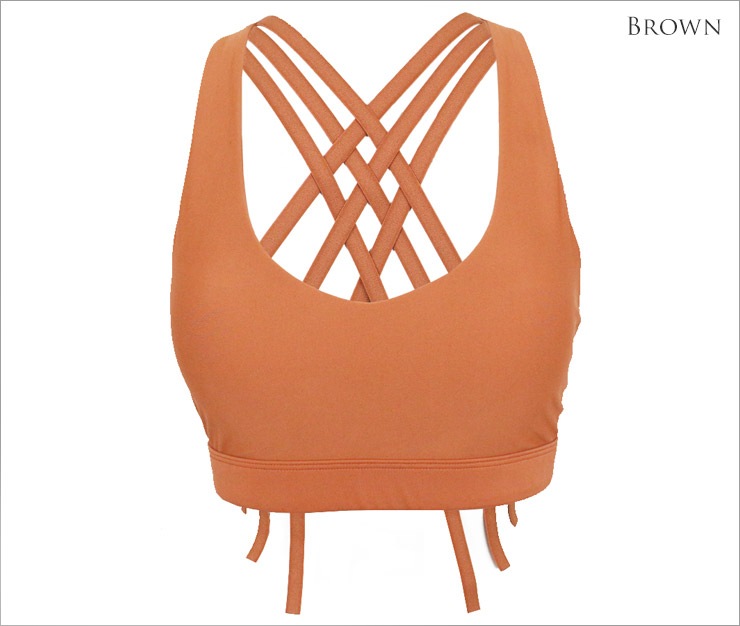 Saturn バッククロススポーツブラ