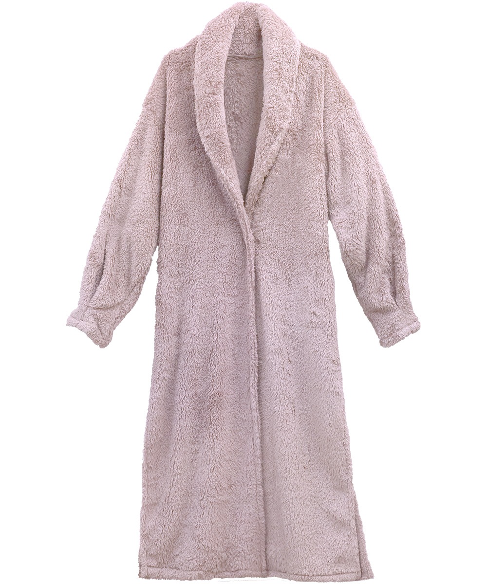 ロングボアガウン / Pink Beige