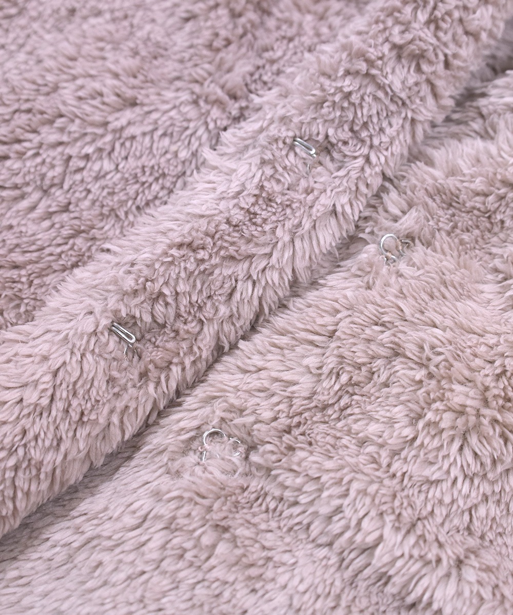 ロングボアガウン / Pink Beige