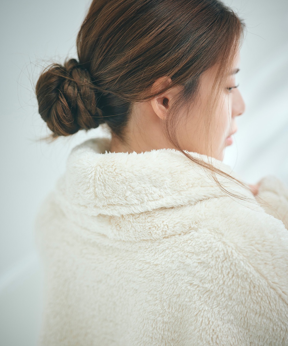 ショートボアガウン / Ivory