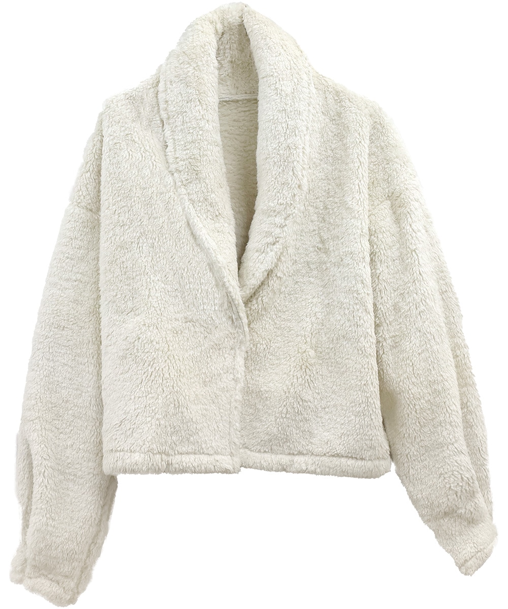 ショートボアガウン / Ivory