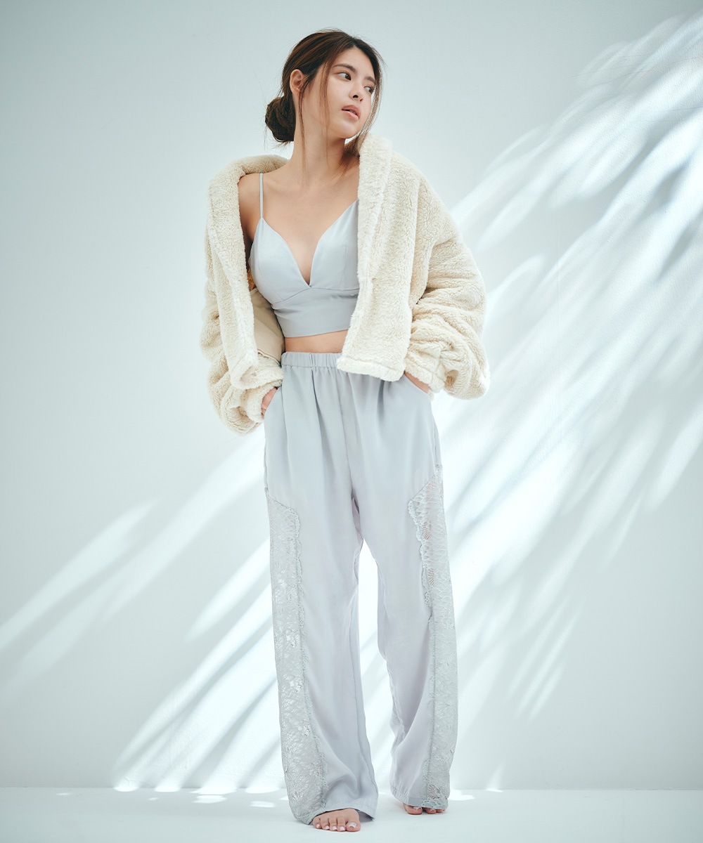 ショートボアガウン / Ivory