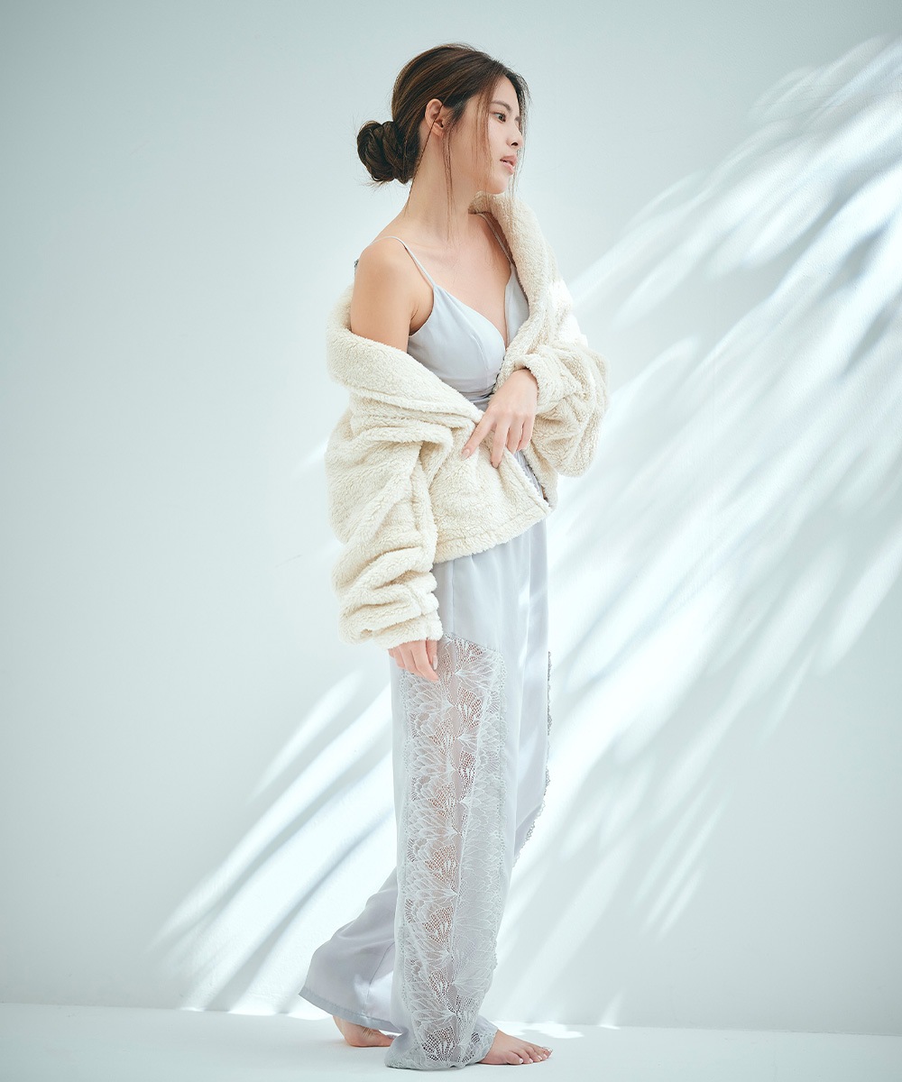 ショートボアガウン / Ivory