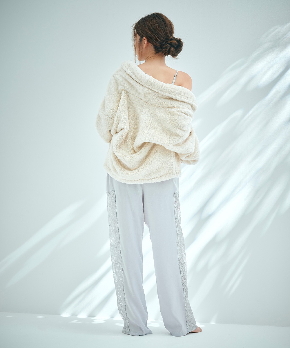 ショートボアガウン / Ivory