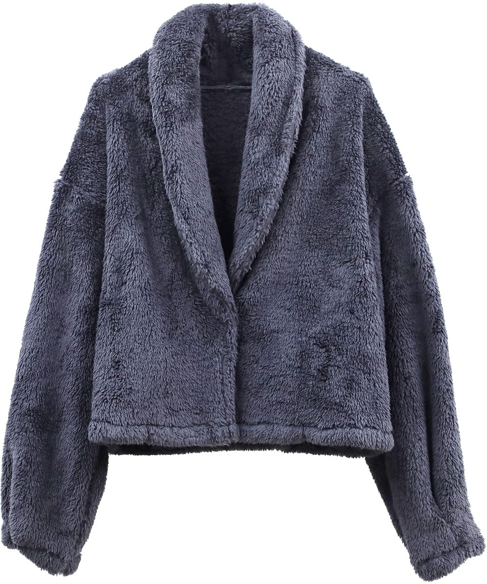 ショートボアガウン / Dark Grey