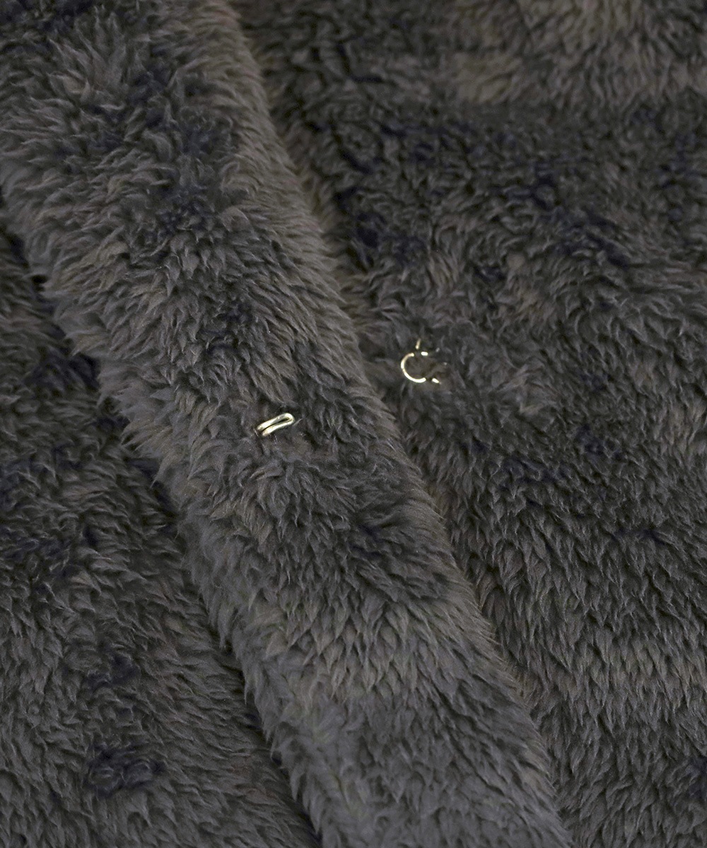 ショートボアガウン / Dark Grey