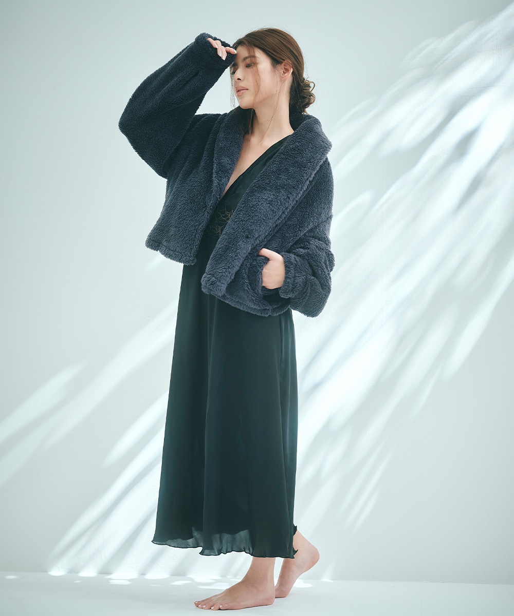 ショートボアガウン / Dark Grey