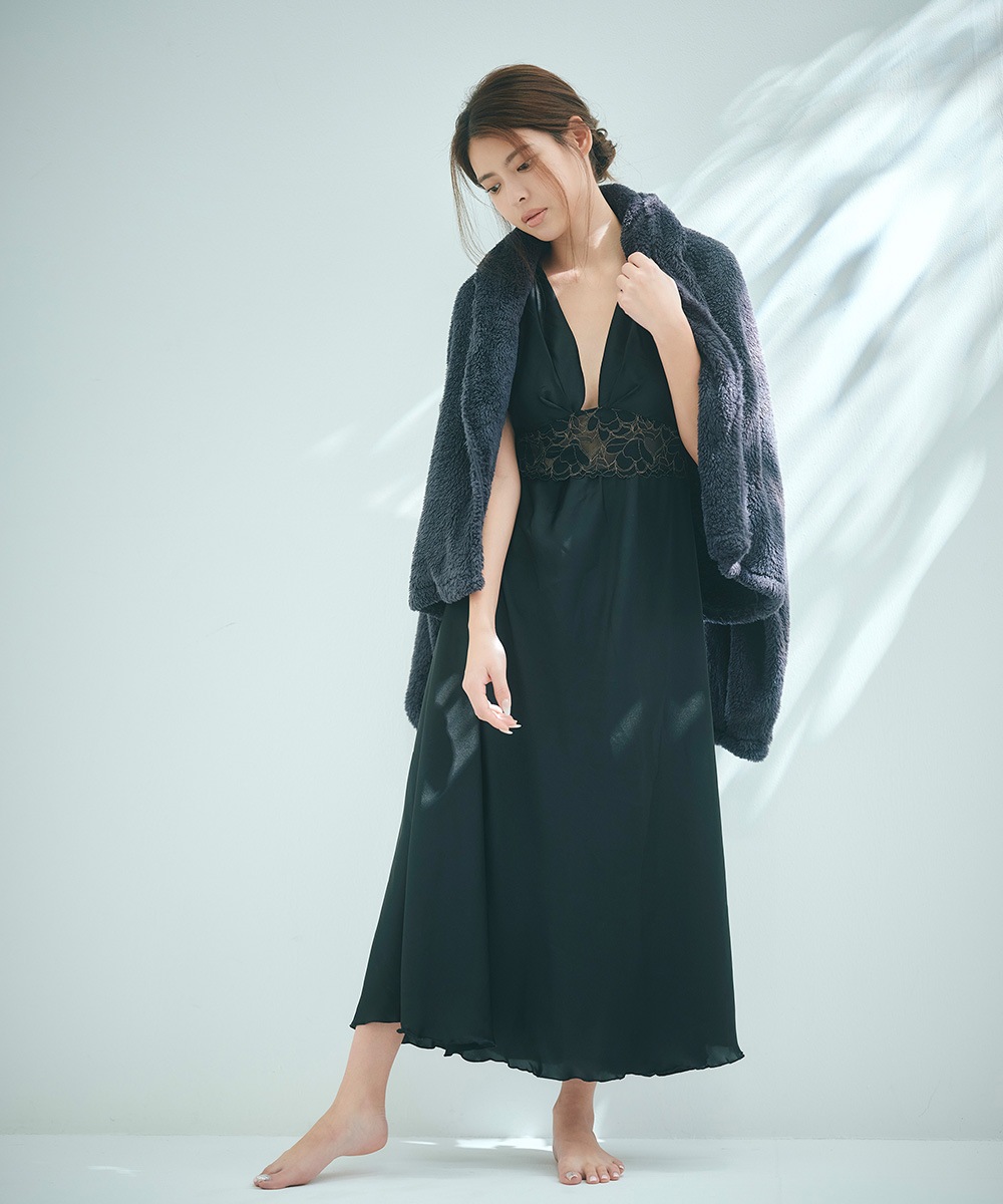 ショートボアガウン / Dark Grey
