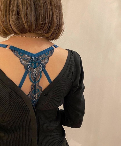 Velvet2 3/4カップフロントホックブラジャー