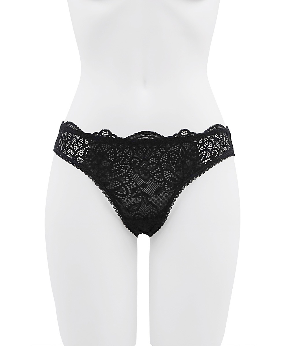 Melodie レースショーツ / Black