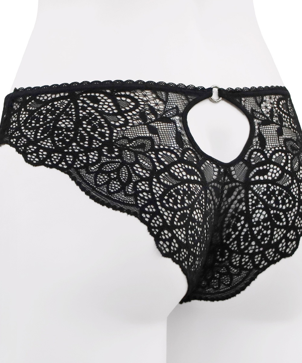 Melodie レースショーツ / Black