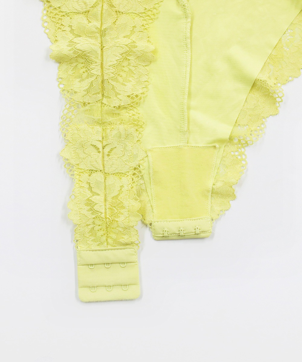 Mixing レースボディスーツ/テディ