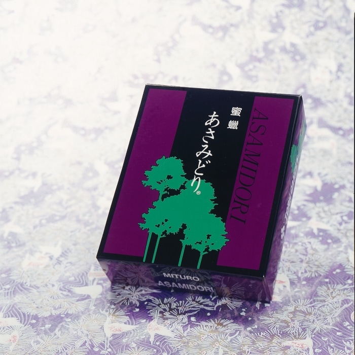 あさみどり 太ダルマ 104本入 金印 | 一般的な丸形ローソク ： あさ