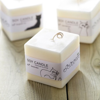 キャンドル専門店Candly SOY CANDEL（キューブ）
