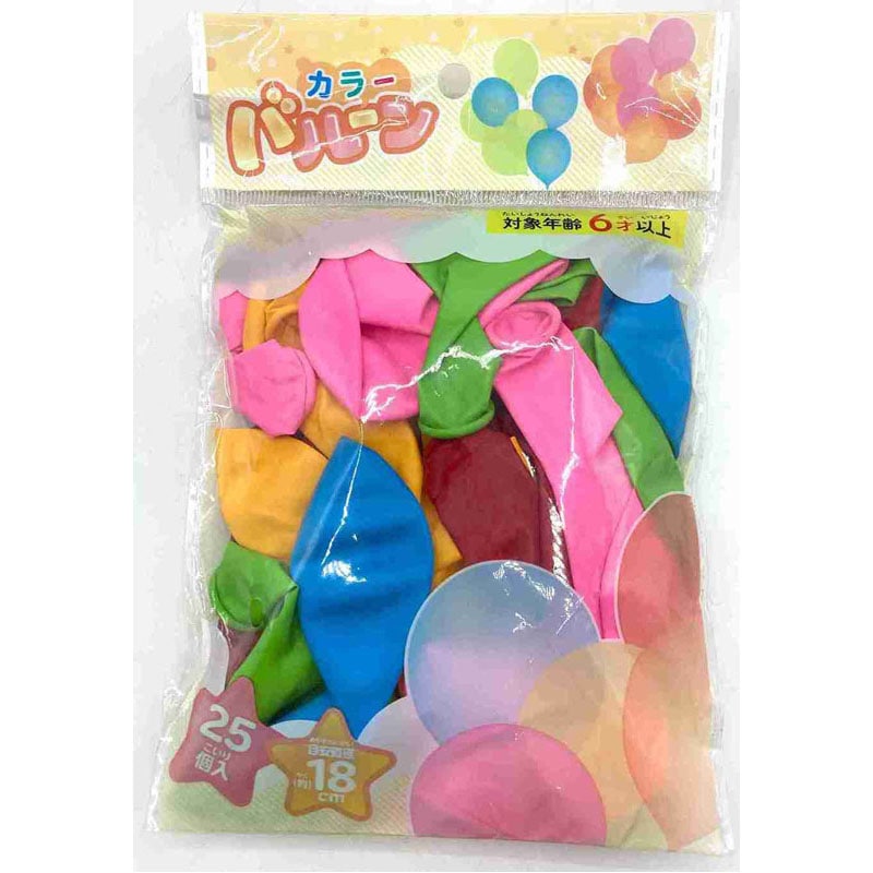 カラーバルーン 25個入【公式】≪1個からお届け≫Can☆Do