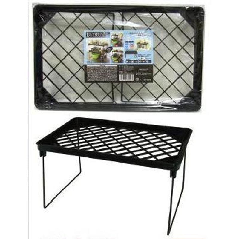 重ねて便利　整理棚黒　特大