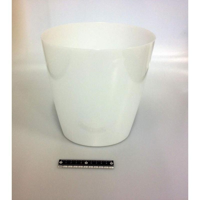 楕円形ダストＢＯＸ　ホワイト