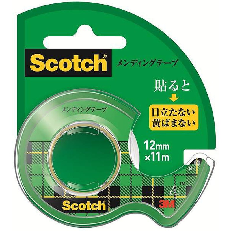 ３Ｍ　メンディングテープ　１２ｍｍ