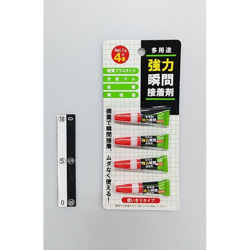 強力瞬間接着剤多用途１Ｇ＊４Ｐ