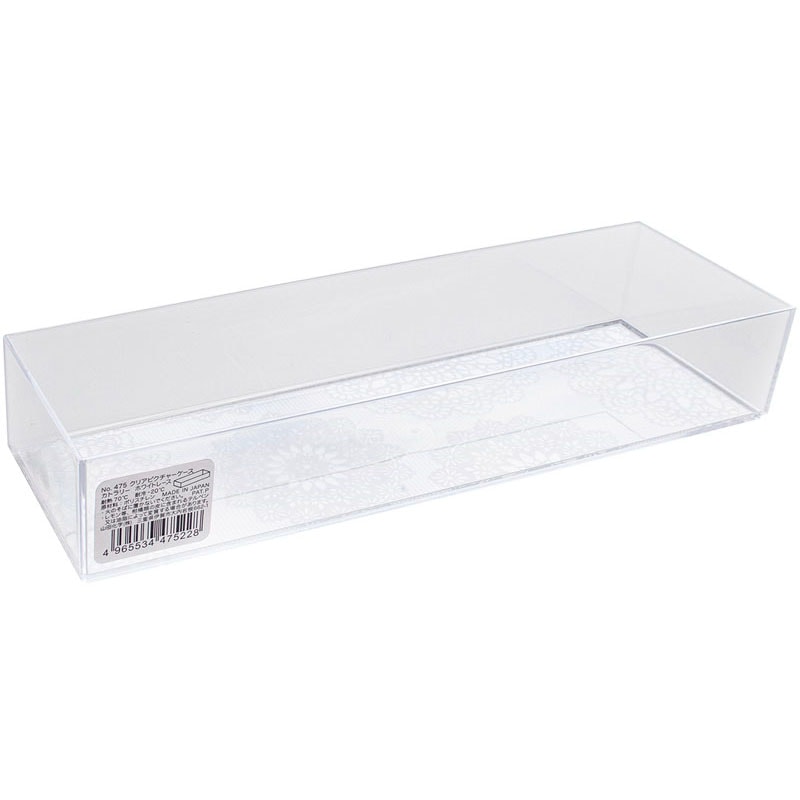 クリアピクチャーケース　カトラリー　Ｗレース