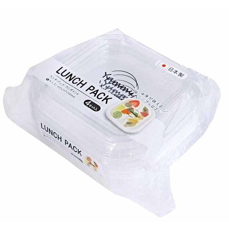 ランチパック　ワンポイント　Ｓ　４セット