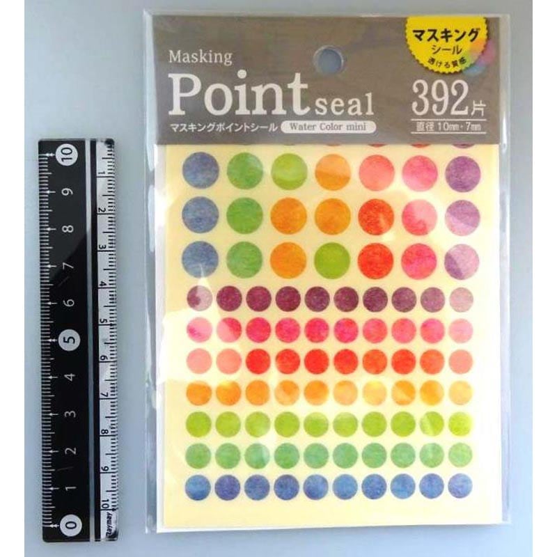 マスキングポイントシール３９２片水彩ミニ
