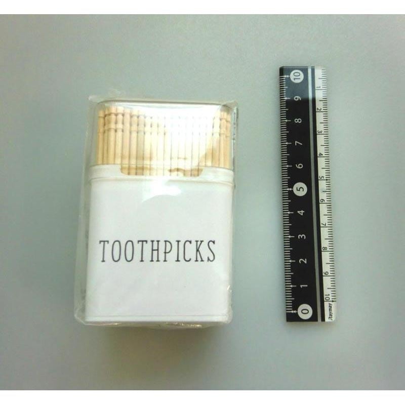 プラスチック容器入楊枝400P【公式】≪1個からお届け≫Can☆Do