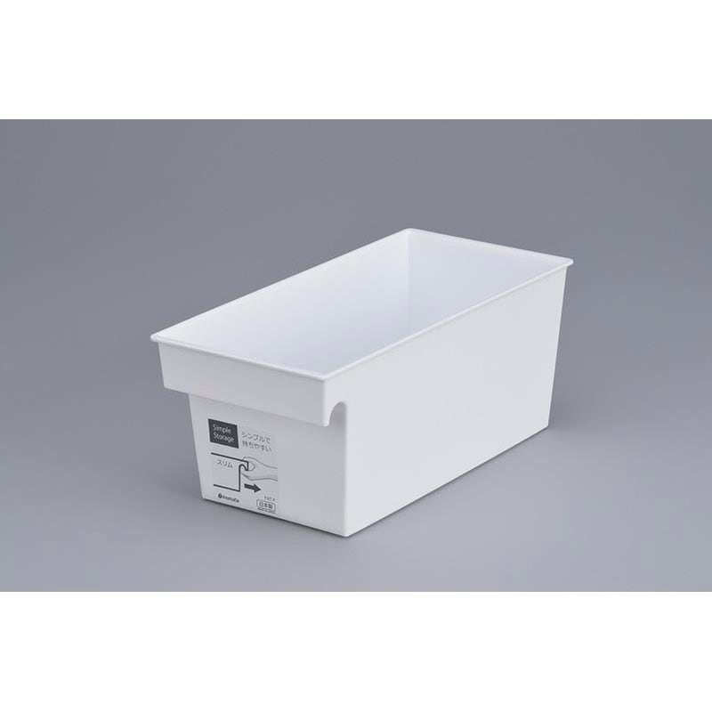 シンプルストレージスリム ホワイト【公式】≪1個からお届け≫Can☆Do