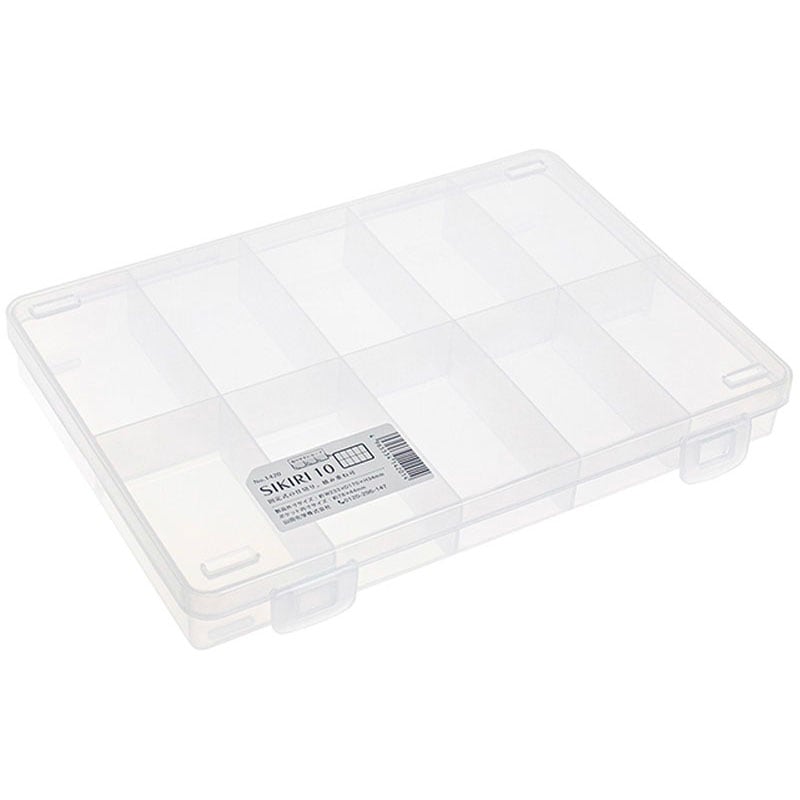 （まとめ）山田化学 SIKIRI 10NO.1420 1個〔×30セット〕 100均「SIKIRI 10」の商品情報とサイズ・収納例。ダイソーとセリア