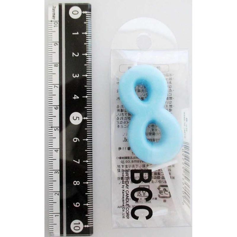 ナンバーキャンドル 8番【公式】≪1個からお届け≫Can☆Doネットショップ