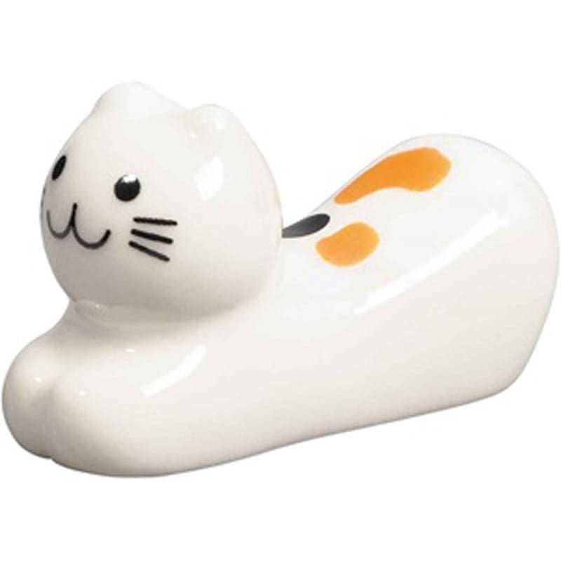箸置　ゆったりみけねこ
