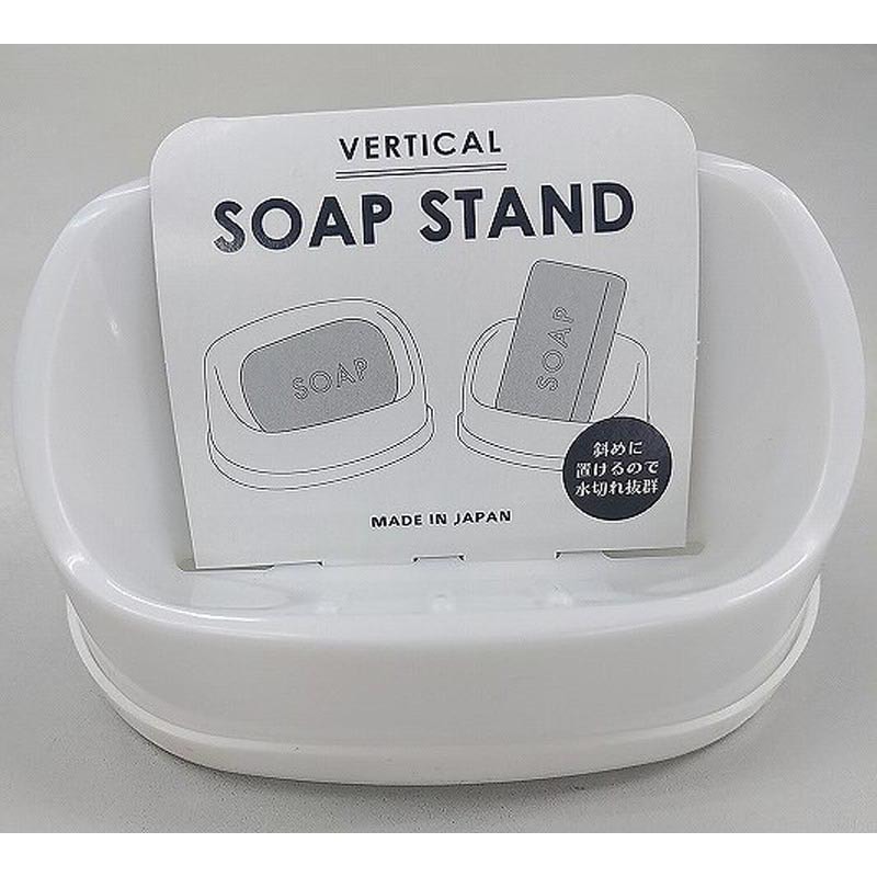 ａｎｇｅｅ　タテ置き石けん台　ホワイト