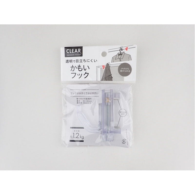 かもいフック(クリアー)