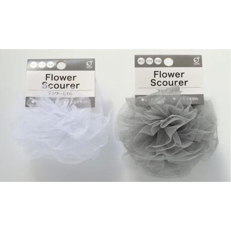 フラワーたわし WH・GY