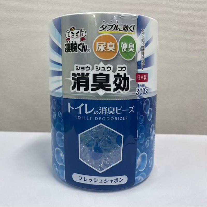 凄腕　トイレの消臭ビーズ　３００Ｇ　石鹸
