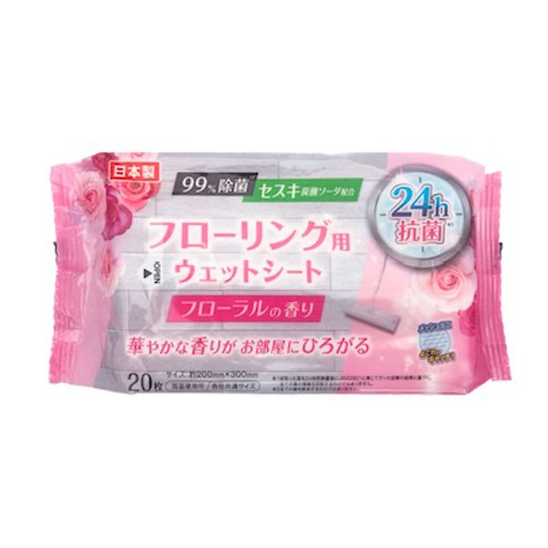 24h抗菌香フローリングフローラル20P