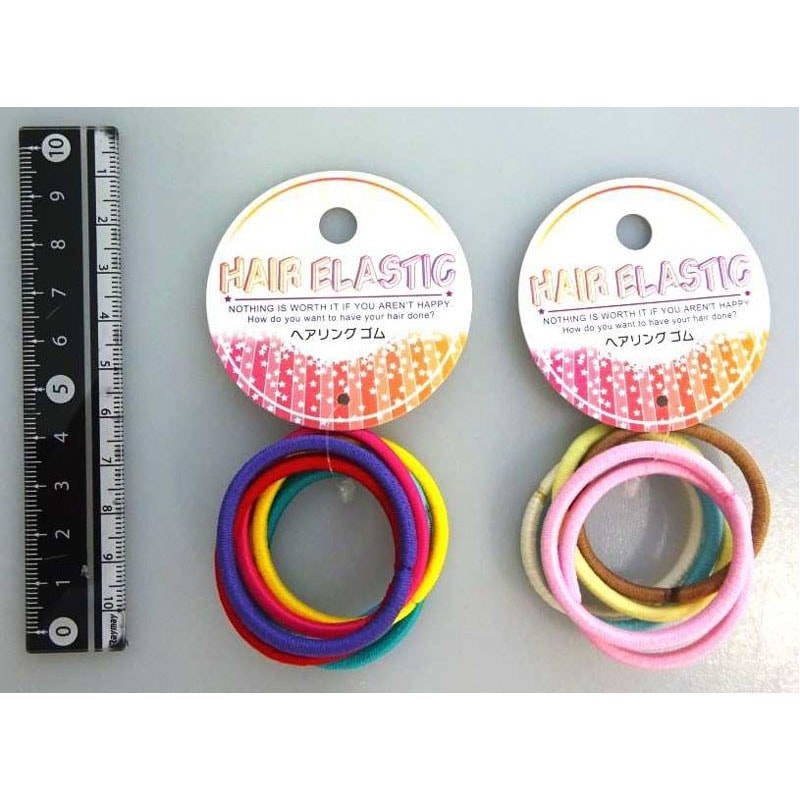 カラーリングゴム　ミニ６Ｐ