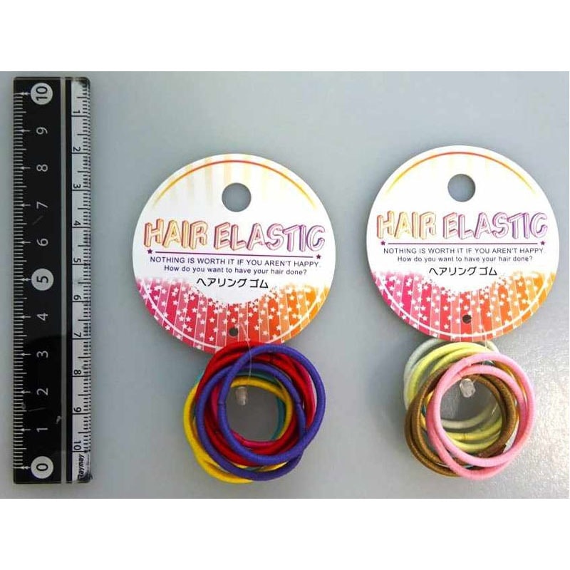 カラーリングゴム　ミニ細１０Ｐ